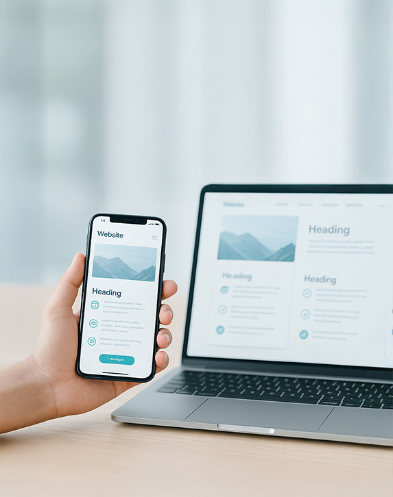 mobil start banner onepager